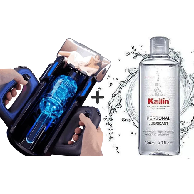 LETEN XT5 Auto Quickshot Stroker Masturbator With 2 Sleeves 10 Modes & 10 Speeds