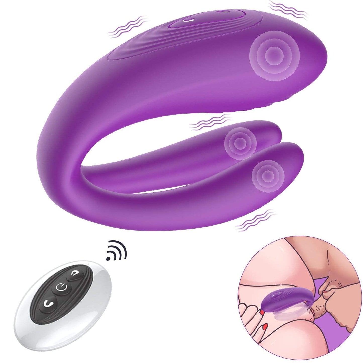 Wireless Couple Vibrator