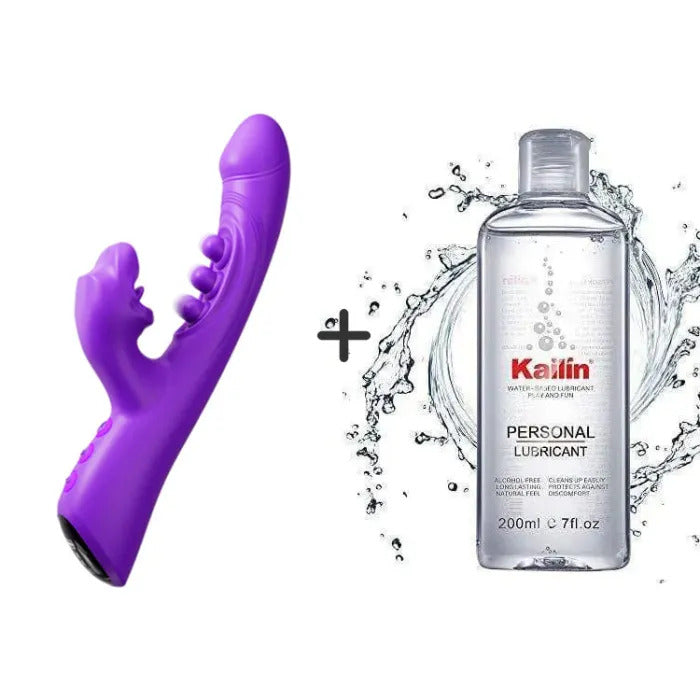 G-Bliss Vibrator Women Sex Toy with 9 Flapping Vibrating & 8 Licking Sucking Modes