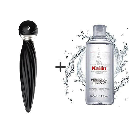 7 Vibrating 7 Head Rotating Remote Prostate Anal Butt Plug