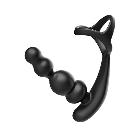 360° Rotating 10 Vibration Patterns Prostate Massager with Cock Ring