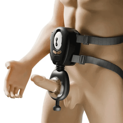 Wearable Automatic 9 Swinging 9 Vibrating Male Masturbator