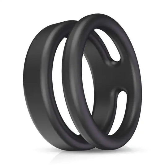 Silicone Dual Penis Ring Erection Enhancing