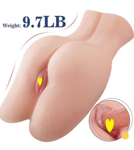 15'' 3D Realistic Pussy Ass Curve Sex Doll