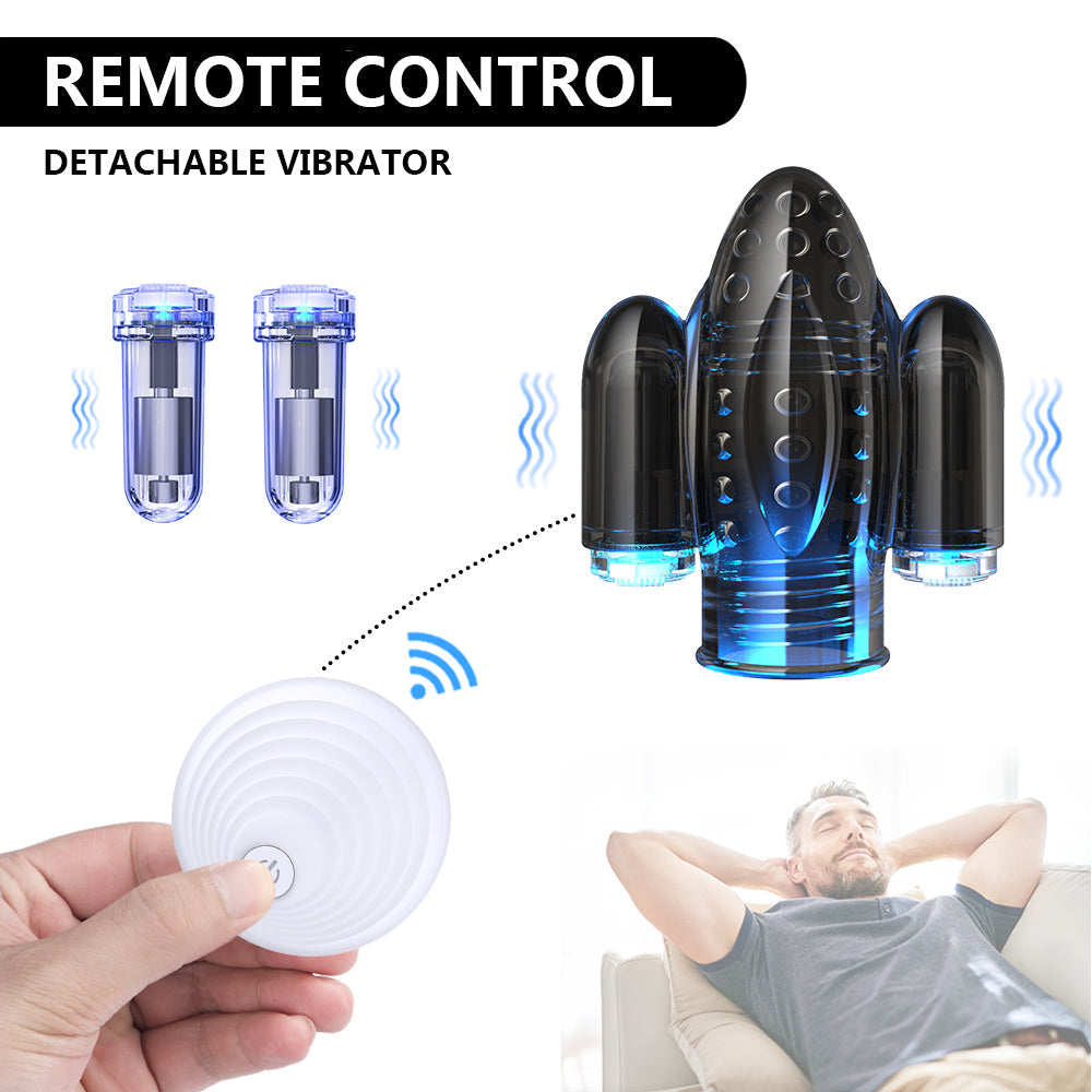 10 Speeds Penis Vibrator for Men Glans Vibrators Masturbator for Men Delay Lasting Trainer Dildo Vibrators Sex Toys for Adults