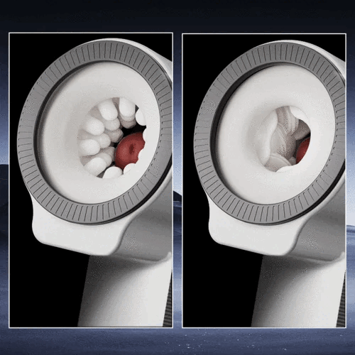 Automatic 5 Telescopic Rotation 7 vibrations Handheld Male Masturbation Cup