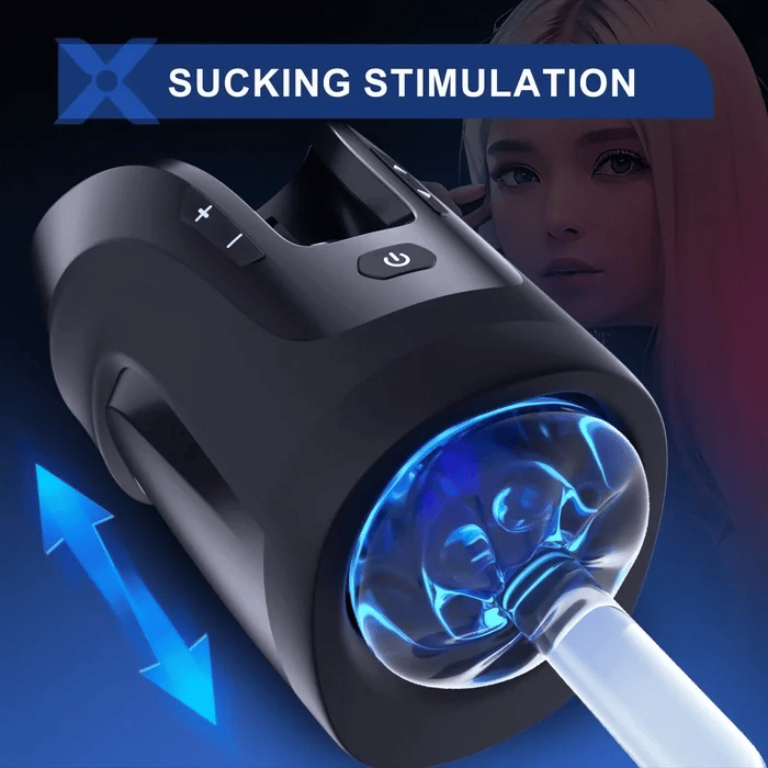 LETEN XT5 Auto Quickshot Stroker  Masturbator With 2 Sleeves 10 Modes & 10 Speeds