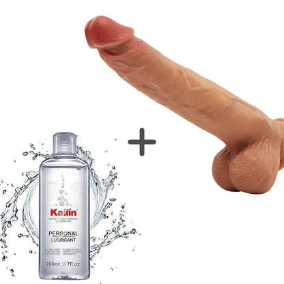 10 Vibrating 6 Thrusting Thick and Lifelike Dildo 10.43 Inch