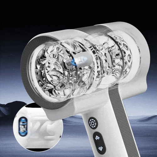 Automatic 5 Telescopic Rotation 7 vibrations Handheld Male Masturbation Cup